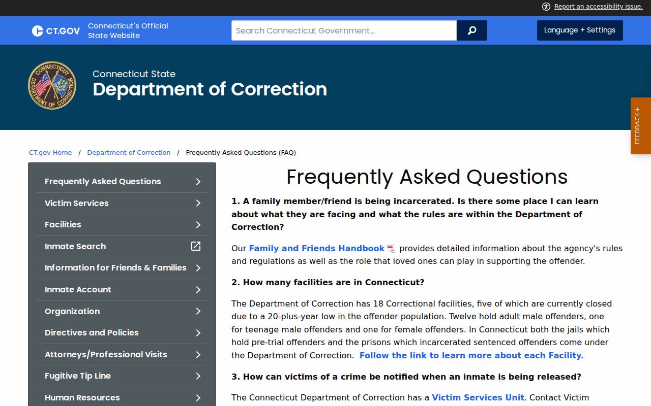 Waterbury arrest history Connecticut DOC public inmate fields